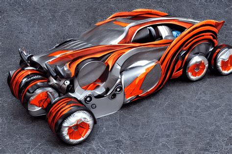 Diseña un auto Hot Wheels con elementos futuristas o de fantasía Creative Fabrica