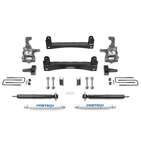 Fabtech Ford Suspension Lift Kit Basic System F Xiii