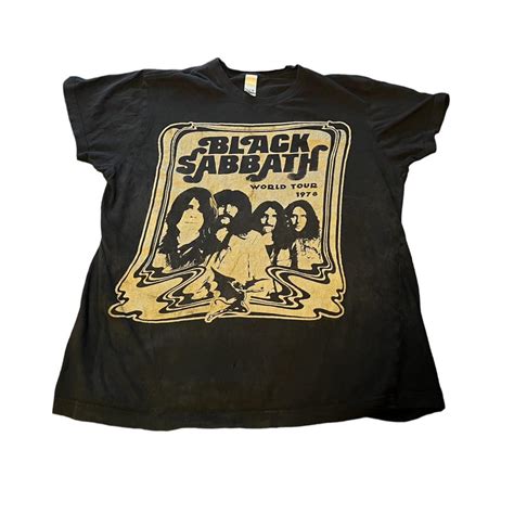 Black Sabbath World Tour 1978 T Shirt 🖤 Size Depop