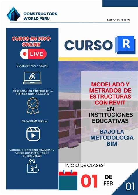 Modelado y metrados de estructuras con REVIT 2024 BIM PERÚ CW PERÚ