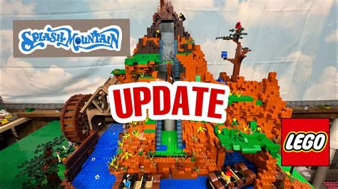 Lego Wdw Splash Mountain Progress Update Youtube