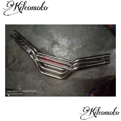 Handle Bar Semi Stainless Barako Motorcycle Lazada PH