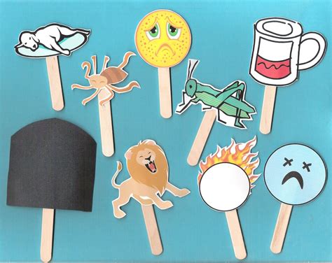 10 Plagues Craft Printable