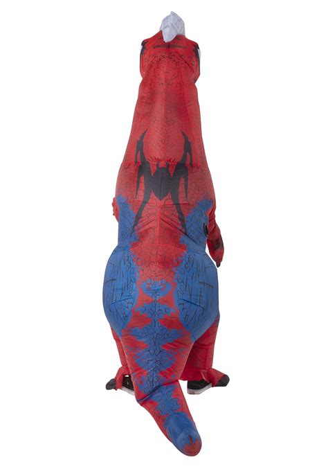 Marvel Inflatable Adult Spider Rex Costume Spider Man Dinosaur Costume