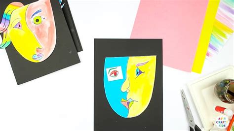 Picasso Faces - Easy Art for Kids | Arty Crafty Kids