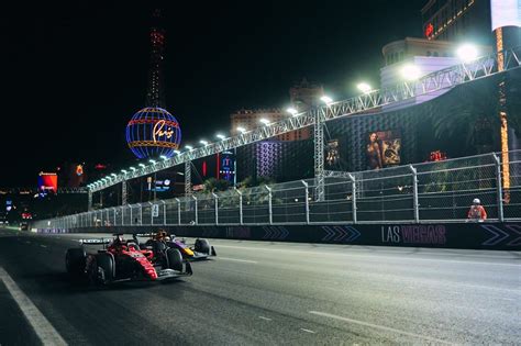 F Grille De D Part Du Gp De Las Vegas Leclerc En Pole Tr S