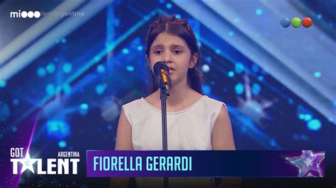 Fiorella Gerardi Cantante L Rica De A Os Audiciones Got Talent