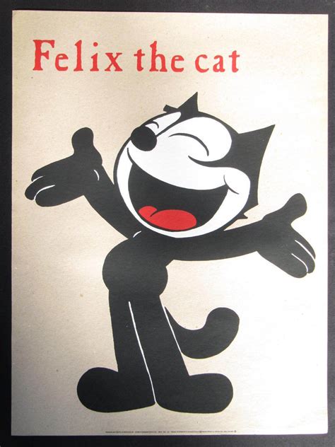 Felix The Cat Poster 60 X 80 Cm Ebay