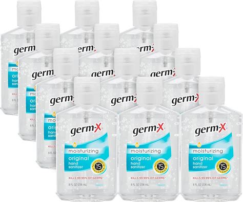 Germ X Original Hand Sanitizer Non Drying Moisturizing Gel