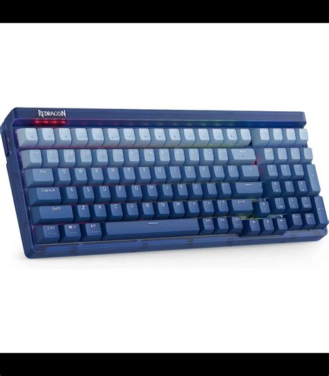 Redragon Garen K Pro Mode Rgb Keys Mechanical W Translucent Board Hot Swappable Socket