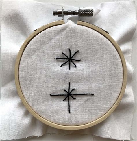 Star Stitch Embroidery How To Tutorial With Video Create Whimsy