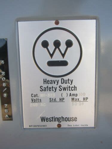 Westinghouse Heavy Duty Safety Switch Hu Ubuy India