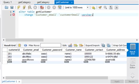 Breathtaking Mysql Rename Column In Table Types Of Ratios Ratio Analysis