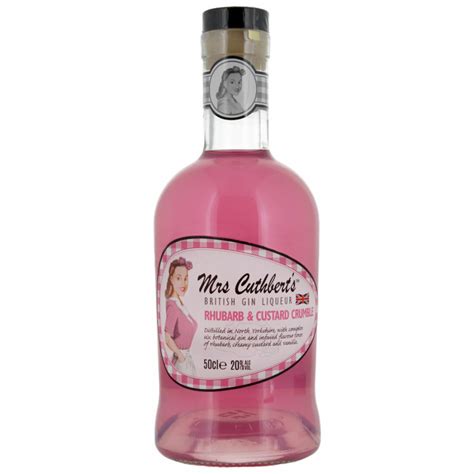 Mrs Cuthberts Rhubarb And Custard Gin Liqueur 50cl Prestige Drinks