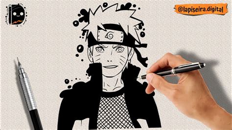 Como Desenhar O Naruto Uzumaki Passo A Passo YouTube