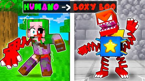 Me Convierto En BOXY BOO En Minecraft YouTube