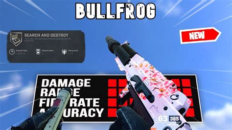 The Best Bullfrog Class Setup In Hardcore Search And Destroy Cold War