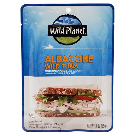 Albacore Tuna Pouch - Wild Planet Foods