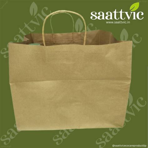 Plain Brown Kraft Paper Bags For Shopping At Rs 6 Bag In Mumbai Id