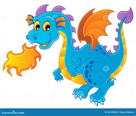 Dragon Theme Image 4 Stock Vector Illustration Of Fairytale 26193962