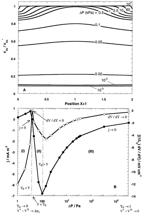 Cross Sections A Of The Concentration Profiles Cox C Ox Represented