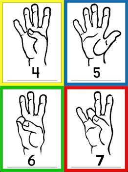 Sign Language Flashcards by Nyla's Crafty Teaching | TpT