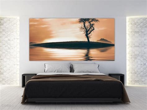 Domali Obraz drzewa na wyspie jednoczęściowy 250x125 cm 152071