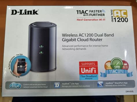 D Link Wireless Ac Dual Band Gigabit Cloud Router Dir L