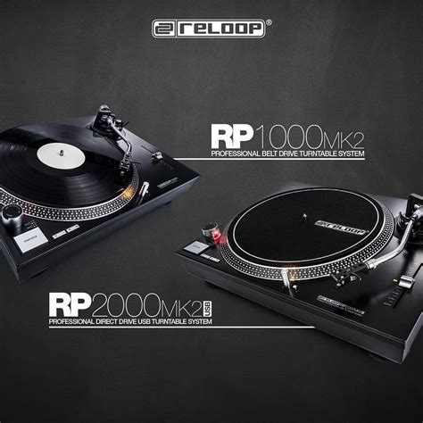 Reloop Launches Rp Rp Mk Turntables