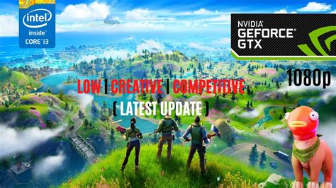 GTX 1050 Ti I3 8100 Fortnite Chapter 2 Season 11 1080p All