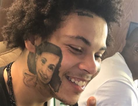 This Rapper Just Got An Anne Frank Tattoo On His Face