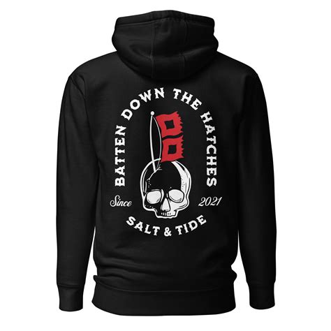 Salt & Tide Batten Down the Hatches Unisex Hoodie