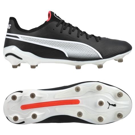 PUMA King Ultimate FG/AG Breakthrough - Black/White/Fire Orchid