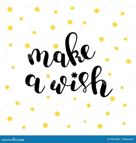 Make A Wish Phrase To Congratulate With Birthday Hand Written