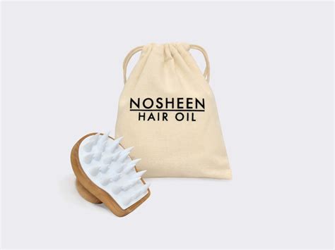 Bamboo Silicone Scalp Massager Nosheen Hair Oil