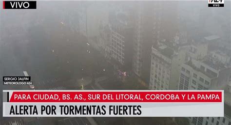 Rige Un Alerta Por Tormentas Fuertes En Buenos Aires El Litoral Y El