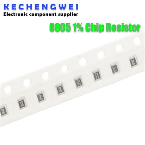 100pcs 1 0805 Smd Resistor 0r 10m 18w 0 01 1 10 100 150 220 330