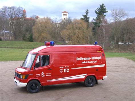 Gerätewagen Gefahrgut GW G Freiwillige Feuerwehr Waldenburg