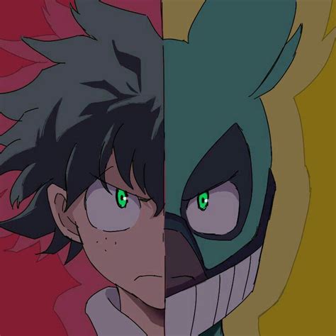 Midoriya Deku Izuku Hero Uniform Outfit Suit Angry Cool My