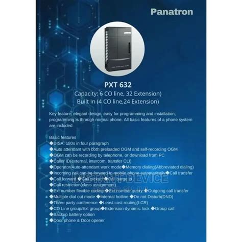 Panatron PXT 632 24-Port Automatic PBX System in Nairobi Central ...