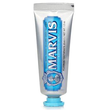 Marvis Aquatic Mint Toothpaste Travel Size 25ml 1 29oz Strawberrynet NZ