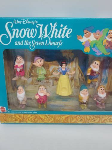 Disney S Snow White And The Seven Dwarfs Figure Set Mattel Arco Toys No