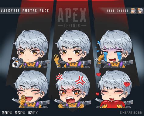 Apex Legends Emotes Emotes Pack Discord Emotes Pack Loba Apex Legends