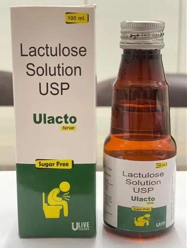 Ulacto Lactulose Syrup 100 Ml Prescription Packaging Type Bottle Rs