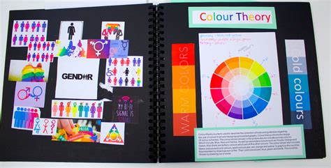 Colour Theory Page Yr Graphics Color Theory Sketch Book Color