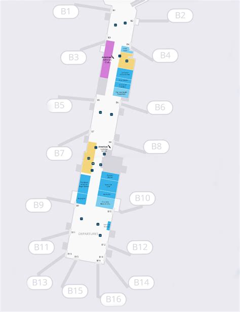 Charlotte Clt Airport Terminal Map