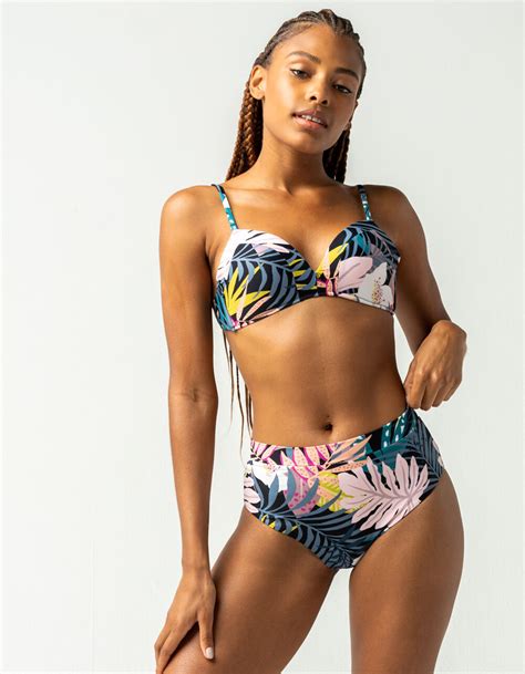 RAISINS Newport Bra Bikini Top MULTI Tillys