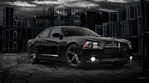 Wallpaper Satu Warna Menghindari Dodge Charger Mobil Hitam Mobil