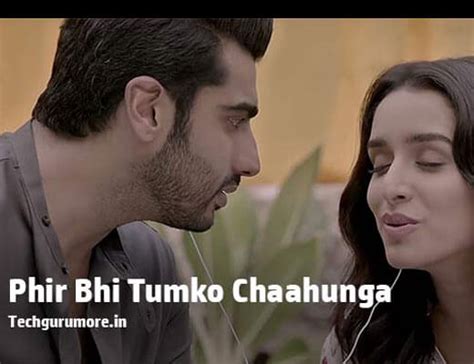 Main Phir Bhi Tumko Chahunga Arijit Singh Lyrics