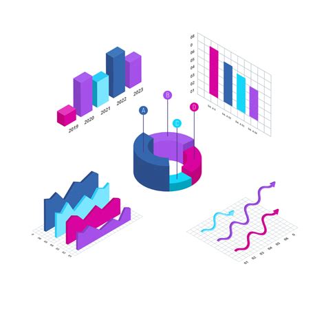 Free Isometric Graph Vector Template Edit Online And Download